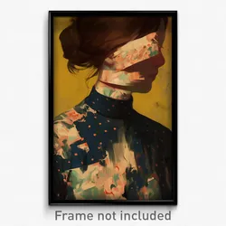 Art Poster - Graceful Scar (Psychedelic Trippy Weird 11x17 Print)