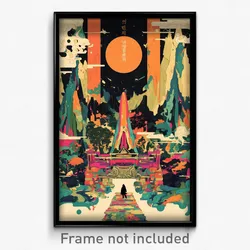 Korean Movie Poster - Warlike Ice Machine (Korea Retro Film Art Print)