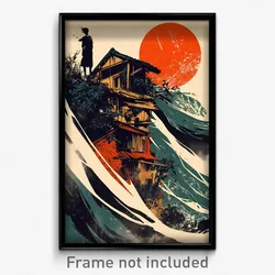 Greek Movie Poster - Reflecting Lumber Yard (Greece Retro Film Art Print)