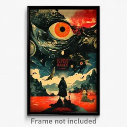 French Movie Poster - Strange Creek (France Psychedelic Art Retro Film Print)