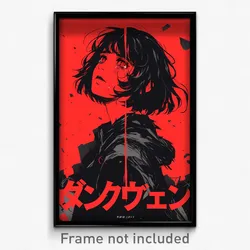 Movie Art Poster - Girl Feeling Aversion, Ragged Cropped Sweater (Film Print)