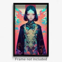 Art Poster - Grimy Kingdom (Psychedelic Trippy Weird 11x17 Print)