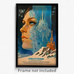 Russian Movie Poster - Frosty Realm (Russia Psychedelic Art Retro Film Print)