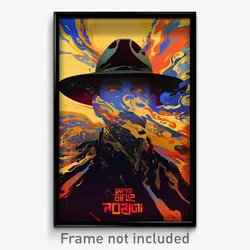 Hebrew Movie Poster - Empty Butte (Israel Psychedelic Art Retro Film Print)