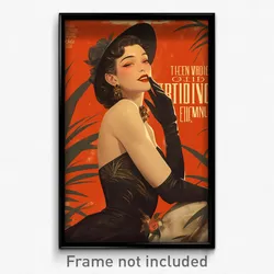 Vietnamese Movie Poster - Man Feeling Interest, Merry Black Corset (Art Print)