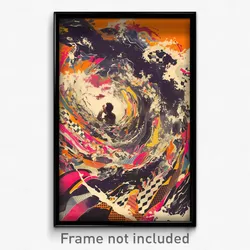 Greek Movie Poster - Esteemed Shoebox (Greece Psychedelic Art Retro Film Print)