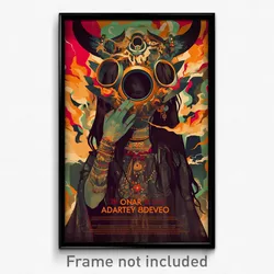 Spanish Movie Poster - Cloudy Body (Spain Psychedelic Art Retro Film Print)