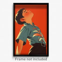 Mexican Movie Poster - Boy Feeling Tenderness, Fancy Buckle (Mexico Art Print)