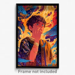 Bollywood Movie Poster - Boy Feeling Unsure, Fantastic Greek Clothes (Art Print)