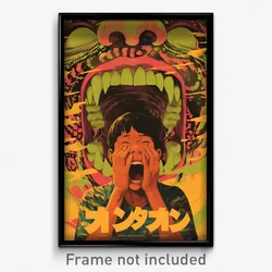 Indonesian Movie Poster - Boy Feeling Boredom, Jagged Green Legwear (Art Print)