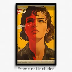 Greek Movie Poster - Woman Feeling Demoralized, Fabulous Multi Strapped (Print)