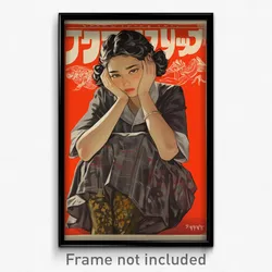 Indonesian Movie Poster - Woman Feeling Self Caring, Small Knee Boots (Print)