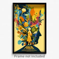 French Movie Poster - Man Feeling Stuck, Silly Short Dress (France Art Print)
