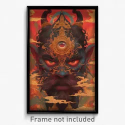 Bollywood Movie Poster - Dirty Waste (India Retro Hindi Film Art Print)