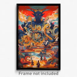 Thai Movie Poster - Murky Roost (Thailand Psychedelic Art Retro Film Print)
