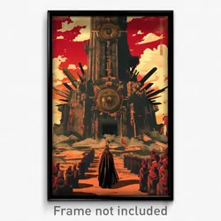 Hebrew Movie Poster - Impressive Barracks (Israel Retro Film Art Print)