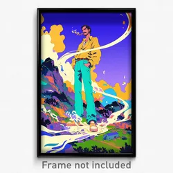 Spanish Movie Poster - Man Feeling Infatuation, Elegant Jeans (Spain Art Print)