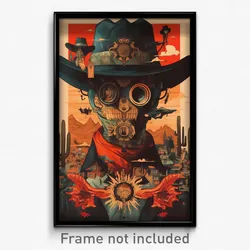 Mexican Movie Poster - Hard To Find Sands (Mexico Retro Film Art Print)