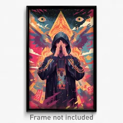 Indonesian Movie Poster - Man Feeling Alarm, Cute Hooded Track Jacket (Print)