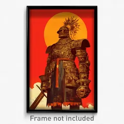 Mexican Movie Poster - Man Feeling Stubborn, Old Armor (Mexico Film Art Print)