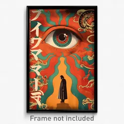 Brazilian Movie Poster - Man Feeling Unsettled, Realistic Pleated Dress (Print)