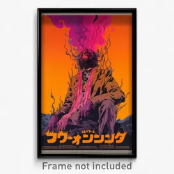 German Movie Poster - Man Feeling Loopy, Adorable Pink Scarf (Germany Art Print)