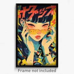 Thai Movie Poster - Girl Feeling Arrogant, Zigzag Sleeveless (Art Print)