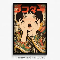 Japanese Movie Poster - Girl Feeling Shocked, Fancy Shoes (Japan Film Art Print)