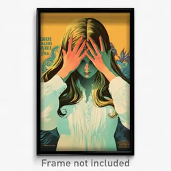 French Movie Poster - Woman Feeling Possessive, Precious White Sleeves (Print)