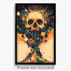 Mexican Movie Poster - Advanced Cdmx (Mexico Psychedelic Art Retro Film Print)