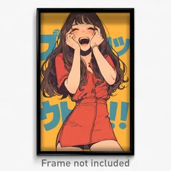 Thai Movie Poster - Girl Feeling Distracted, Grizzled Petticoat (Art Print)