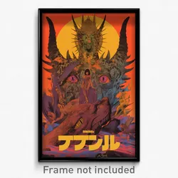 German Movie Poster - Adventurous Throne (Germany Retro Film Art Print)