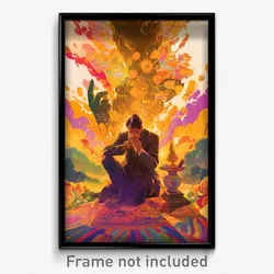 Bollywood Movie Poster - Majestic Rectory (India Retro Hindi Film Art Print)
