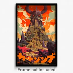 Spanish Movie Poster - Unnatural Obelisk (Spain Retro Film Art Print)