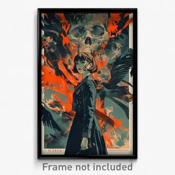 Russian Movie Poster - Dreary Scar (Russia Psychedelic Art Retro Film Print)