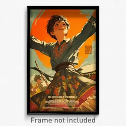 Mexican Movie Poster - Boy Feeling Enchanted, Handmade Sundress (Art Print)