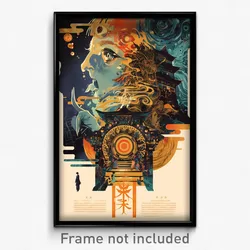 Chinese Movie Poster - Average Labyrinth (China Retro Film Art Print)