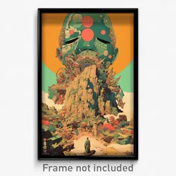 Chinese Movie Poster - Neat Valley (China Psychedelic Art Retro Film Print)