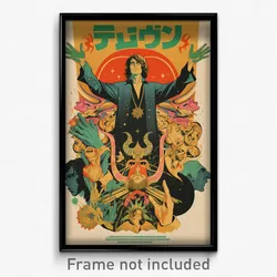 Brazilian Movie Poster - Man Feeling Adoration, Outstanding Black Undershirt