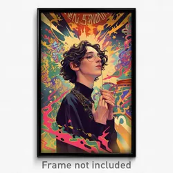 Spanish Movie Poster - Boy Feeling Self Confident, Impeccable Black Clothes