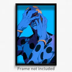 Anime Art Poster - Man Feeling Despair Wearing Warlike Polka Dot (Print)