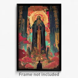 Indonesian Movie Poster - Miniature Crypt (Indonesia Retro Film Art Print)