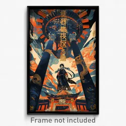 Vietnamese Movie Poster - Energetic Granary (Vietnam Retro Film Art Print)