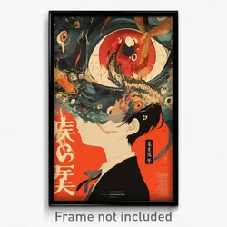 Chinese Movie Poster - Boy Feeling Negative, Heartfelt Red Neckwear (Art Print)
