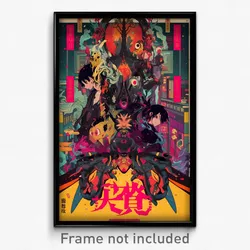 Chinese Movie Poster - Digital Anime Architecture (China Retro Film Art Print)