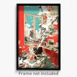 Art Poster - Classic Morass (Psychedelic Trippy Weird 11x17 Print)