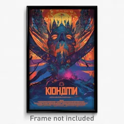 Russian Movie Poster - Unique Dormer (Russia Psychedelic Art Retro Film Print)