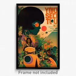 Brazilian Movie Poster - Secret Vestibule (Brazil Retro Film Art Print)