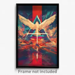 Movie Art Poster - Kaleidoscopic Tomb (Psychedelic Retro Weird Film Print)