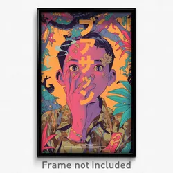 Indonesian Movie Poster - Boy Feeling Negative, Oddball Military Jacket (Print)